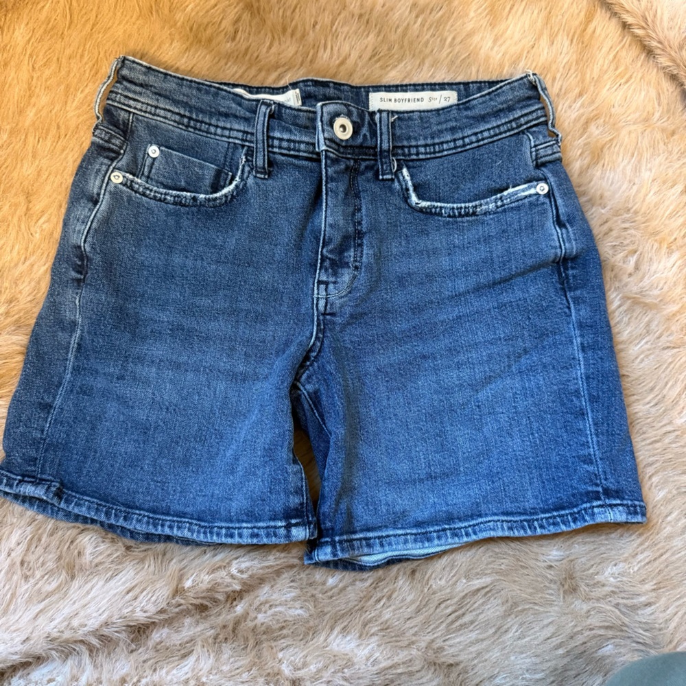 Anthropologie Pilcro and the Letterpress Slim Boyfriend Jean Shorts